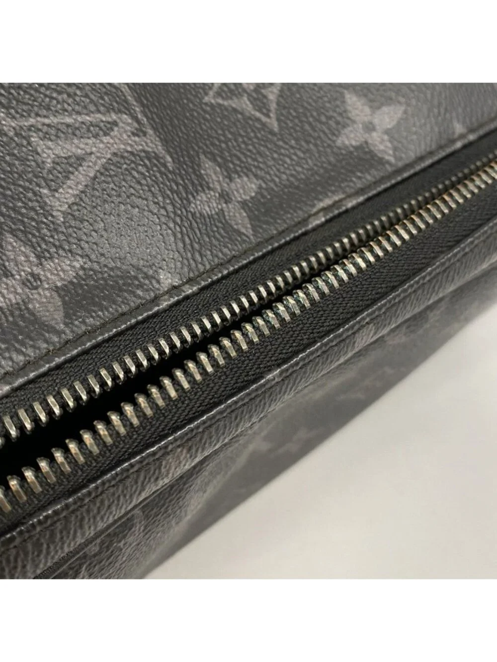 Louis Vuitton Handbag Monogram Eclipse Dopp Kit Black